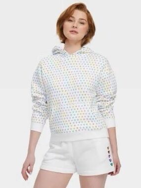 Roller Rabbit x Target limited edition Disco hearts sweatshirt